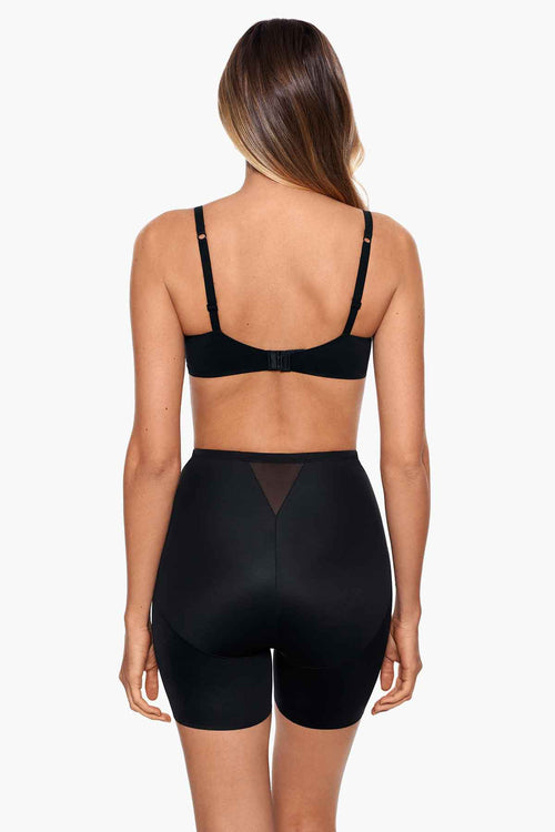 TUMMY TUCK WAISTLINE BIKE SHORTS